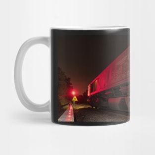 Class 66 loco at Night time Mug